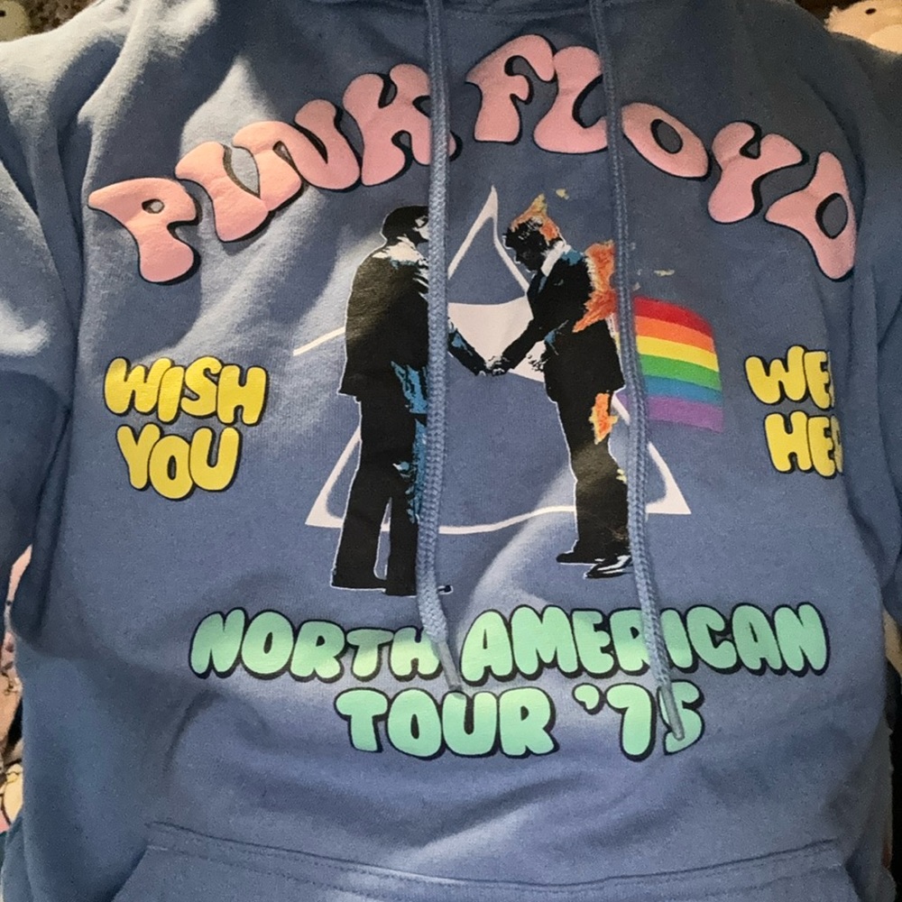 Pink floyd “wish you were here” matching hoodie and jogger sweatpants